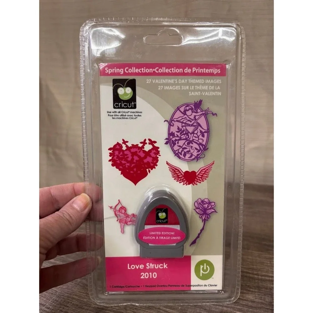 Cricut Love Struck 2010 Limited Edition Valentines Day Cartridge 2000102 NEW‎
